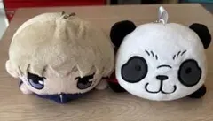 呪術廻戦 ぬいぐるみ セガプラザ 狗巻棘 パンダセット