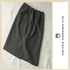 ◎【UNITED ARROWS】ブラックタイトスカート （未使用に近い）
