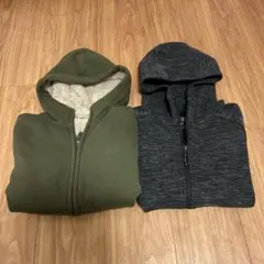 ユニクロ　パーカー　アウター　上着　140 150