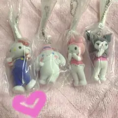 サンリオ　ミニチュアチャーム　ライブキャラクター 4個セット