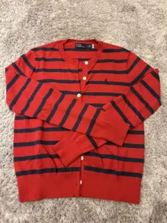Polo Ralph Lauren ストライプカーディガン S