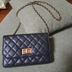 GRL キルティングレザーチェーンショルダーバッグ[tr319]