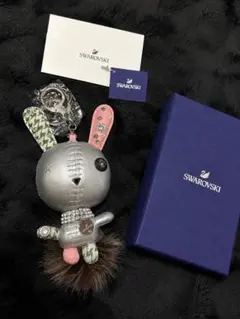 スワロフスキー エリオット ロボット ロングネックレス クリスタル 箱付き 新品 スワロフスキー エリオット ロボット ロングネックレス