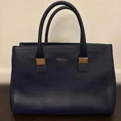 FURLA フルラ ハンドバッグ トートバッグ ネイビーショルダーバッグのサムネイル