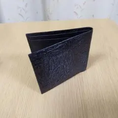 ア*ァ様 ２つ折り財布 ブラック