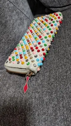 Christian Louboutin 長財布 マルチカラー※ジッパー不良※のサムネイル