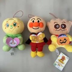 新品　アンパンマンぬいぐるみ3体セット