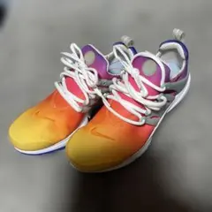 希少！NIKE ナイキ　プレスト　スニーカー オレンジ・ピンク・イエロー