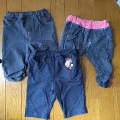 最終価格！ベビー キッズ レギンス 3本セット