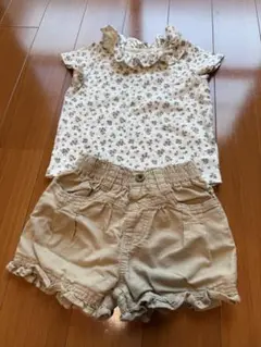 半袖(100)、ショートパンツ(95)
