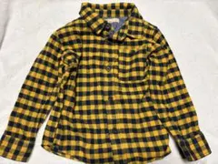 グローバルワーク　ネルシャツ