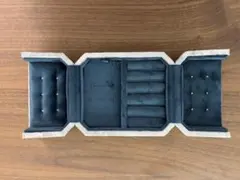 4℃ ジュエリーケース 携帯用 折りたたみ 収納 起毛