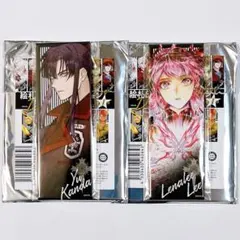 D.Gray-man 絵札缶バッジコレクション 神田ユウ リナリー 2点セット