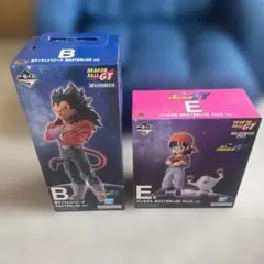 一番くじ ドラゴンボールGT B賞超サイヤ人4ベジータ E賞パン＆ギル