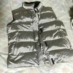 メタリックカラーダウンジャケット