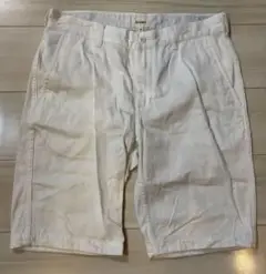 【BEAMS 美品】 ホワイト ショートパンツ サイズM