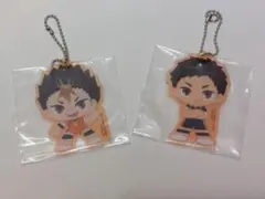 一番くじ　ハイキュー!!G賞 烏野アクリルチャーム 澤村大地　西谷夕