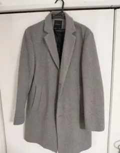 グレー チェスターコート