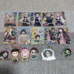 鬼滅の刃 キーホルダーセット 6個 カード10枚セット