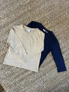 ZARA 長袖カットソー 110cm 2枚セット
