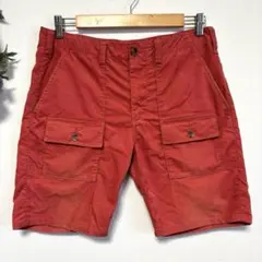 Union station｜コーデュロイハーフパンツ｜ショートパンツ｜オレンジ