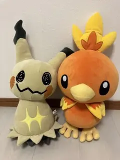 ポケモン めちゃもふぐっと　全部BIGサイズミミッキュ アチャモ 2点セット