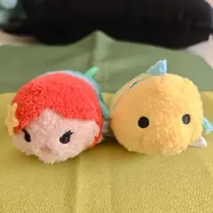 ディズニー ツムツム ぬいぐるみ マスコット 2点セット