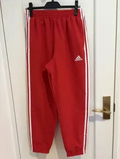 adidas レッド ジョガーパンツ M