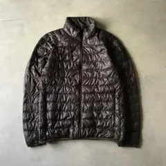 【人気】UNIQLO ユニクロ ウルトラライトダウン　ブラウン　長袖　S