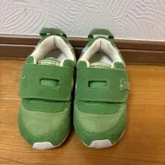 17cmconverseコンバース BABYRS キッズスニーカーグリーン