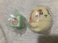 ちいかわ　ダブルスタンプ　クリップぬいぐるみ①