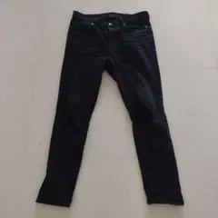 H&M スキニーデニムパンツ ブラック 32/30