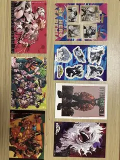 ヒーローアカデミア ポストカード＆シール＆クリアシート