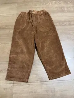 ブラウン コーデュロイ パンツ 100cm