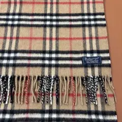 Burberry's チェック柄 マフラー ウール