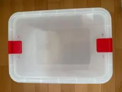 収納ケース クリアレッドのサムネイル