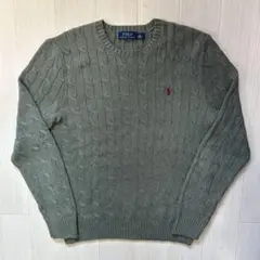 Polo Ralph Lauren ケーブルニットセーター M