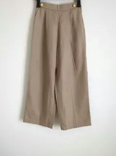 新品　テチチ　メタルボタンストレートパンツ
