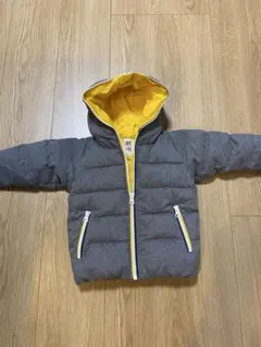 BAMING by BEANS フード付きダウンジャケット 90