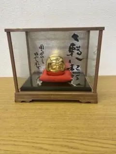 【置物】金色だるま　縁起物　商売繁盛　家内安全　必勝だるま　開運 達磨　金メッキ
