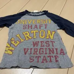 大学名プリント長袖カットソー 30