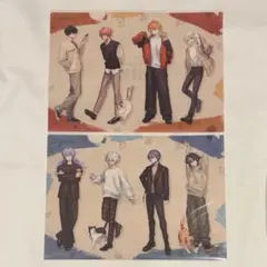 にじさんじOriens & Dytica × まねきねこ 秋日和 クリアファイル