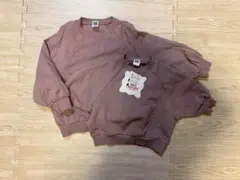 mid mile トレーナー 80 110 2枚セット