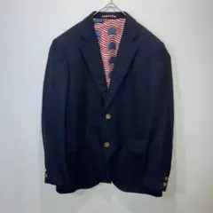 J.PRESS RED LABEL ジェイプレス　金ボタン紺ブレ 星条旗