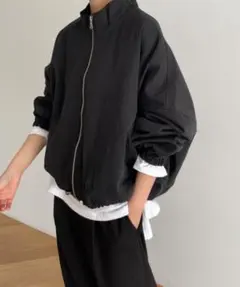 El mar(エルマール) コットンスタンドカラーブルゾン CANAL JEAN（キャナルジーン）の「El mar(エルマール) コットン