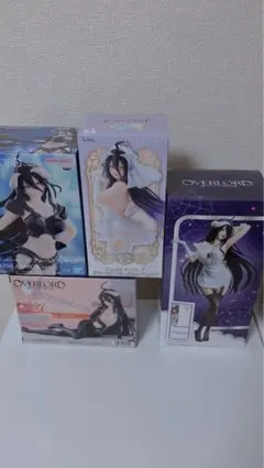 オーバーロード アルベド フィギュア 4種まとめ売り