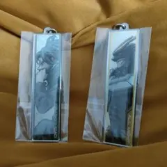 僕のヒーローアカデミア 原画展 相澤消太 オールマイト メタルキーホルダー