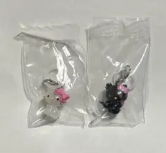 ハローキティ　めじるしアクセサリー　チャーミーキティ　小悪魔　2個セット