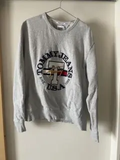 TOMMY JEANS グレー スウェット Lサイズ