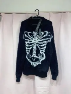 スカル セーター ニット 地雷 サブカル y2k